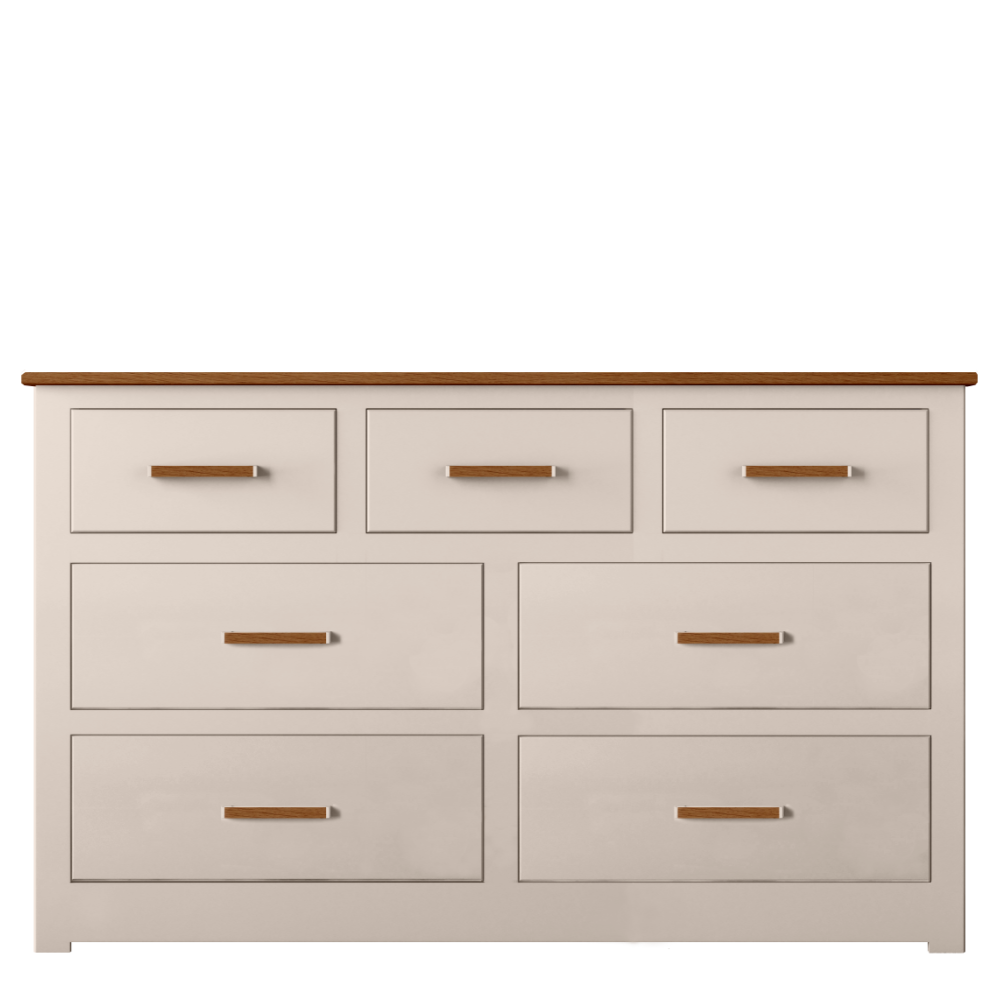 Modo Painted Small 3 Over 4 Chest of Drawers