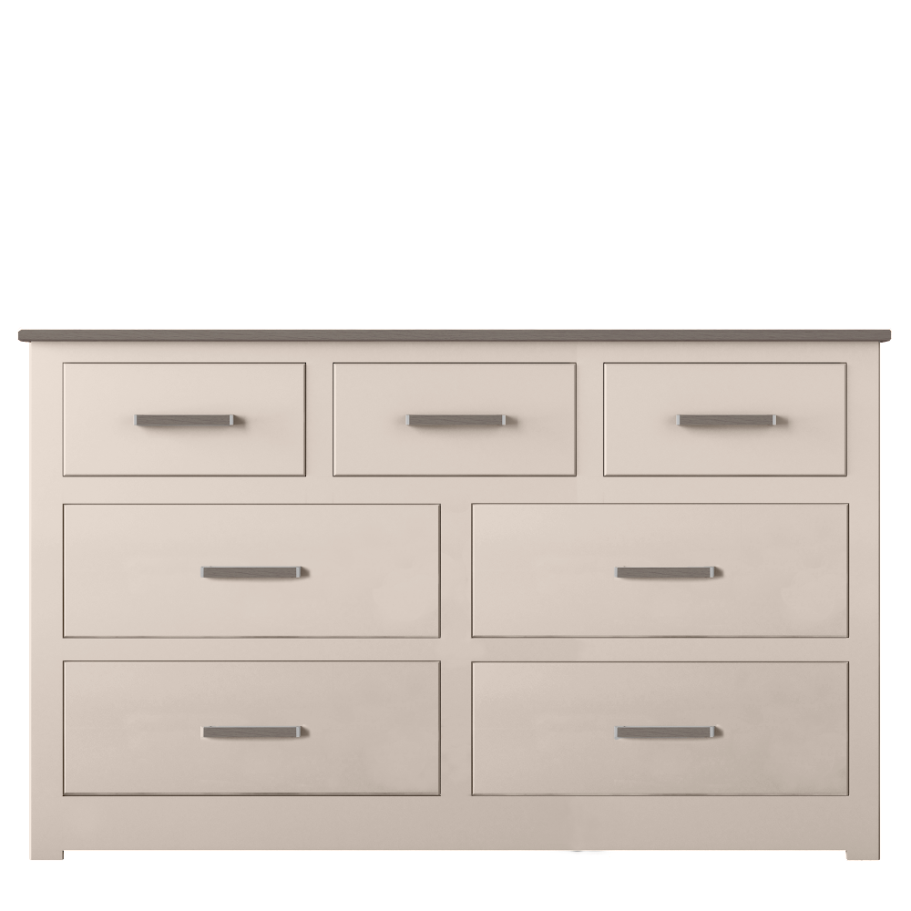 Modo Painted Small 3 Over 4 Chest of Drawers