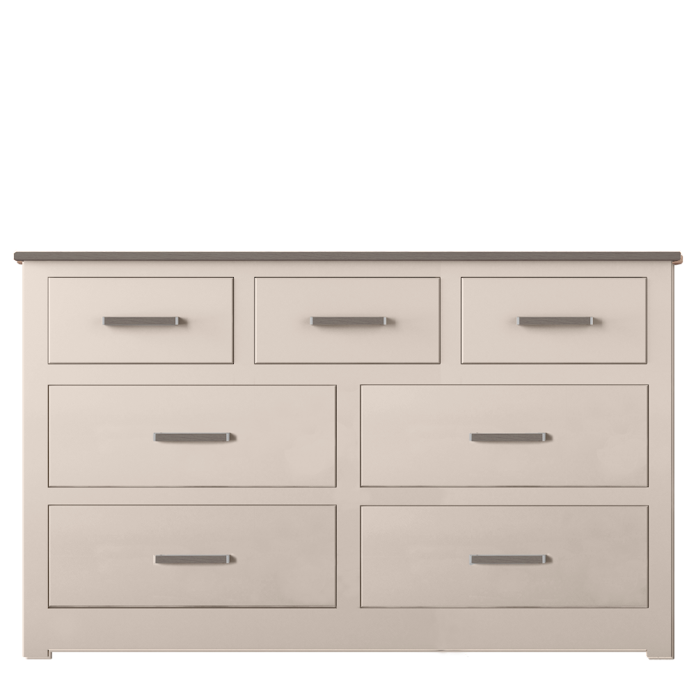 Modo Painted Small 3 Over 4 Chest of Drawers