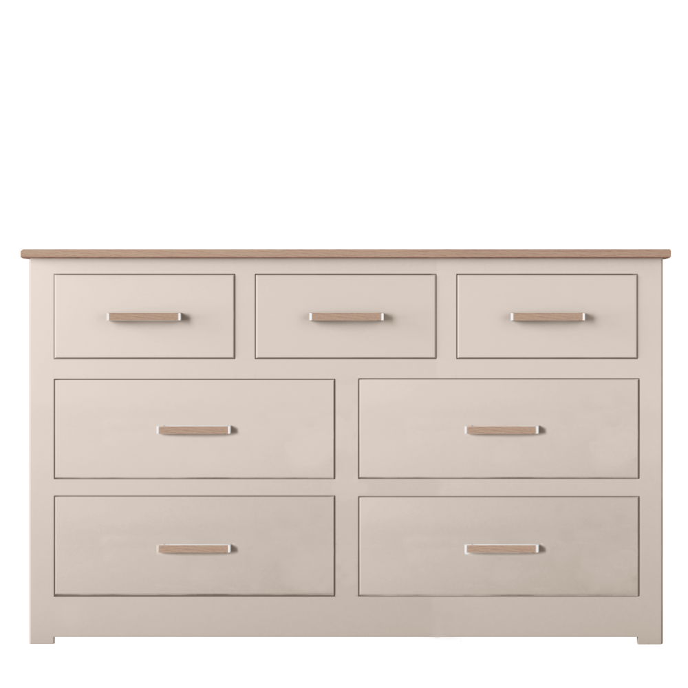 Modo Painted Small 3 Over 4 Chest of Drawers