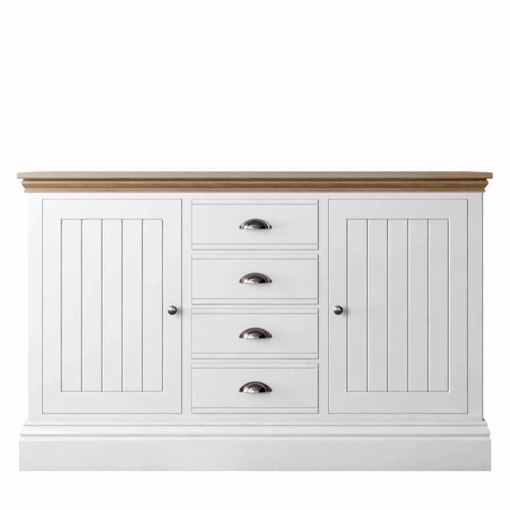 New England Medium Centre Drawer Sideboard