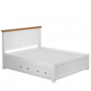 New England Painted Bed Low Foot-end