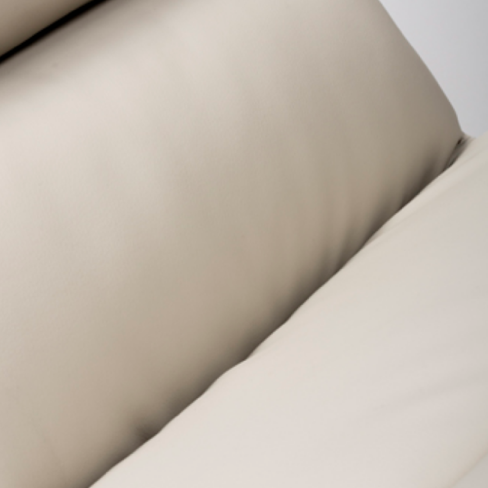 Nobo Swivel Chair Taupe – Brushed Steel Legs