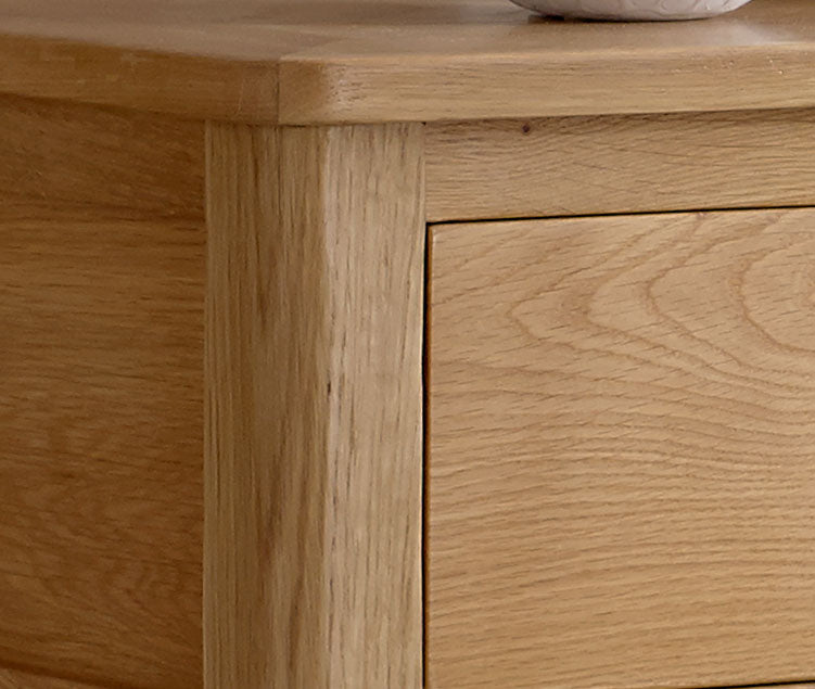 Osby Scandi oak Small Sideboard with Drawers