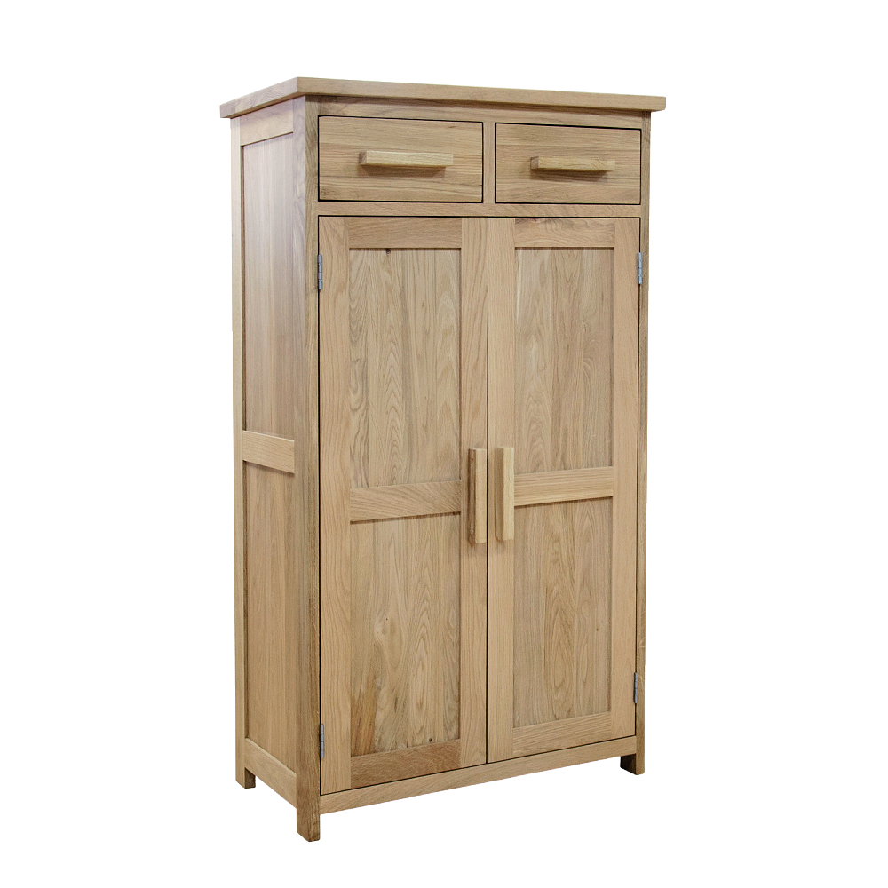 Opus Oak Shoe Cabinet