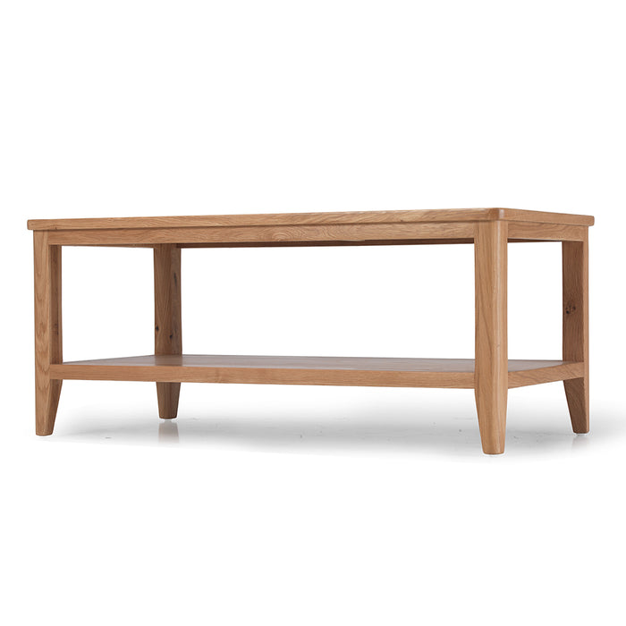 Osby Scandi Oak Coffee Table with Shelf