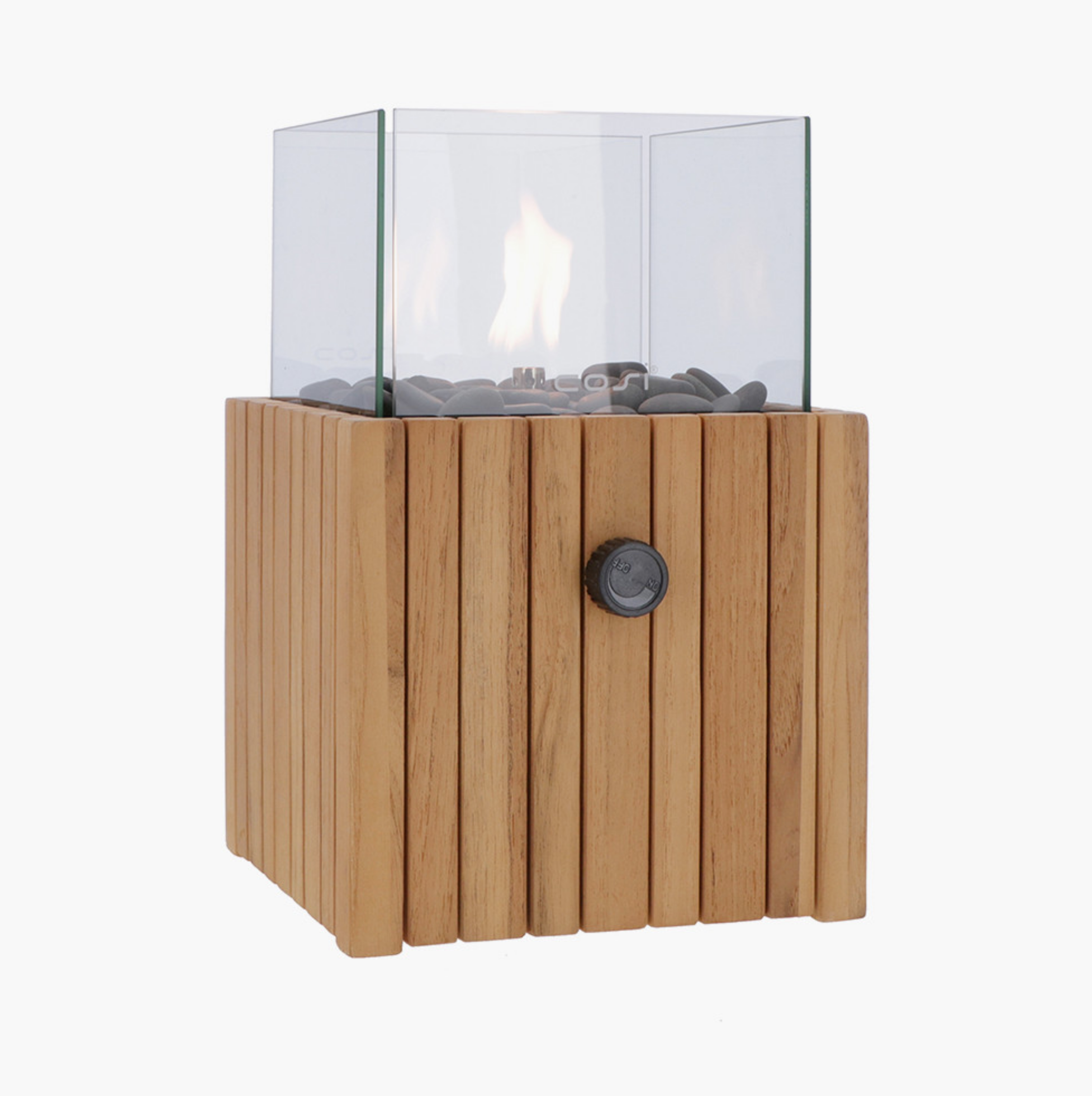 Cosiscoop Timber Square Fire Lantern