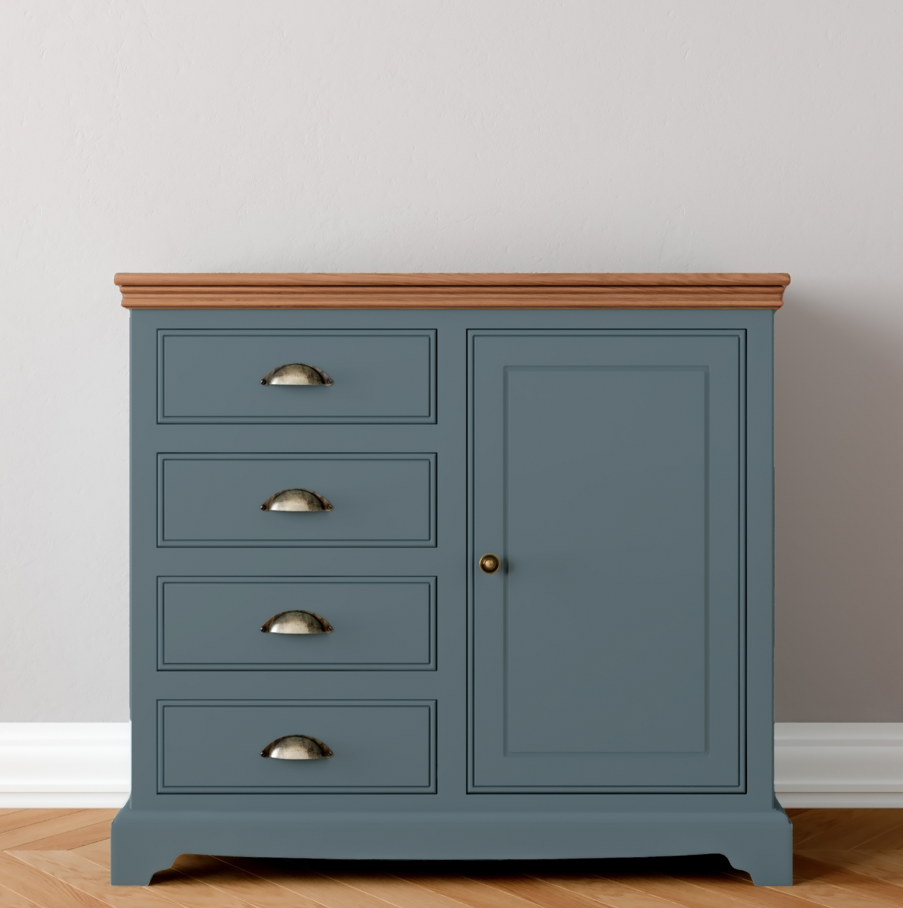 Inspiration  1 Door  4 Drawer Sideboard
