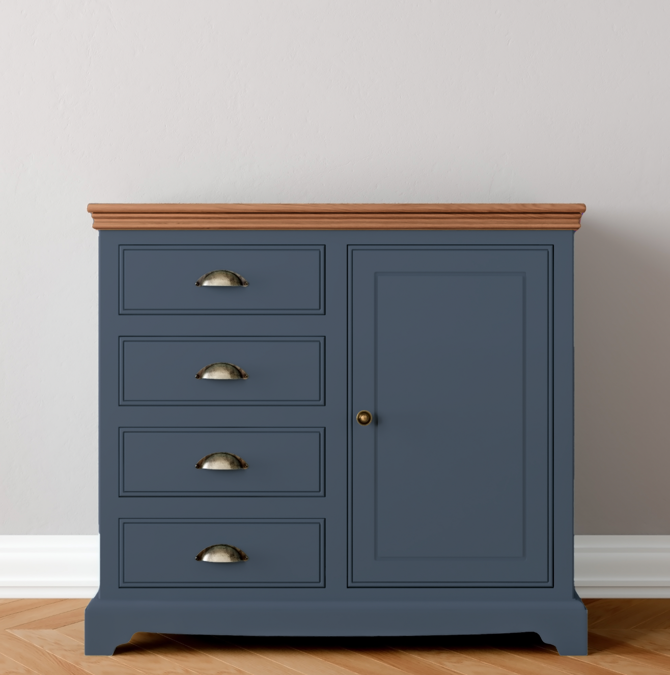 Inspiration  1 Door  4 Drawer Sideboard