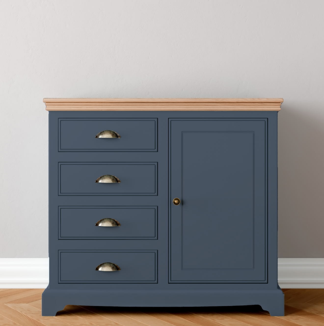 Inspiration  1 Door  4 Drawer Sideboard
