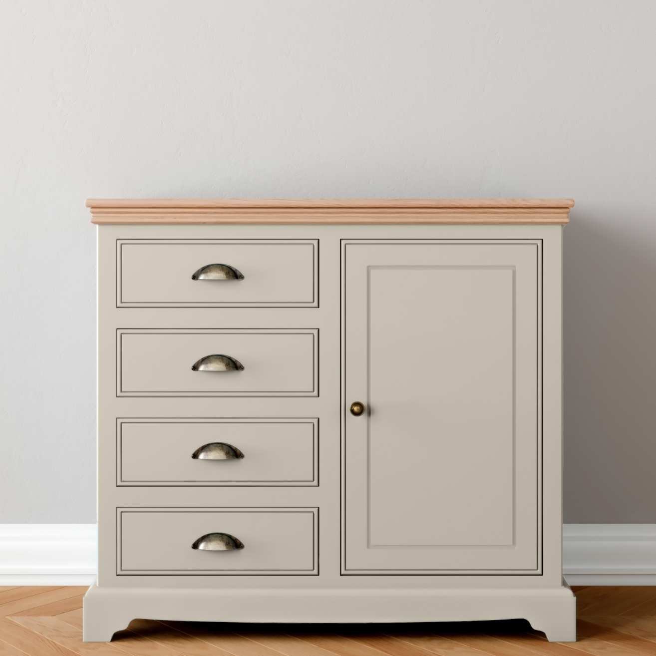 Inspiration  1 Door  4 Drawer Sideboard