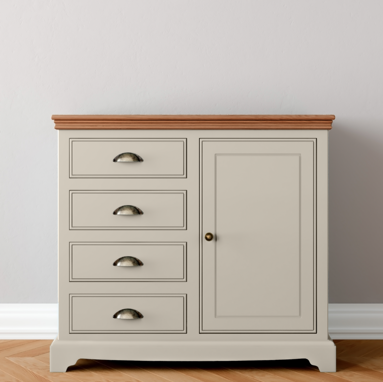 Inspiration  1 Door  4 Drawer Sideboard