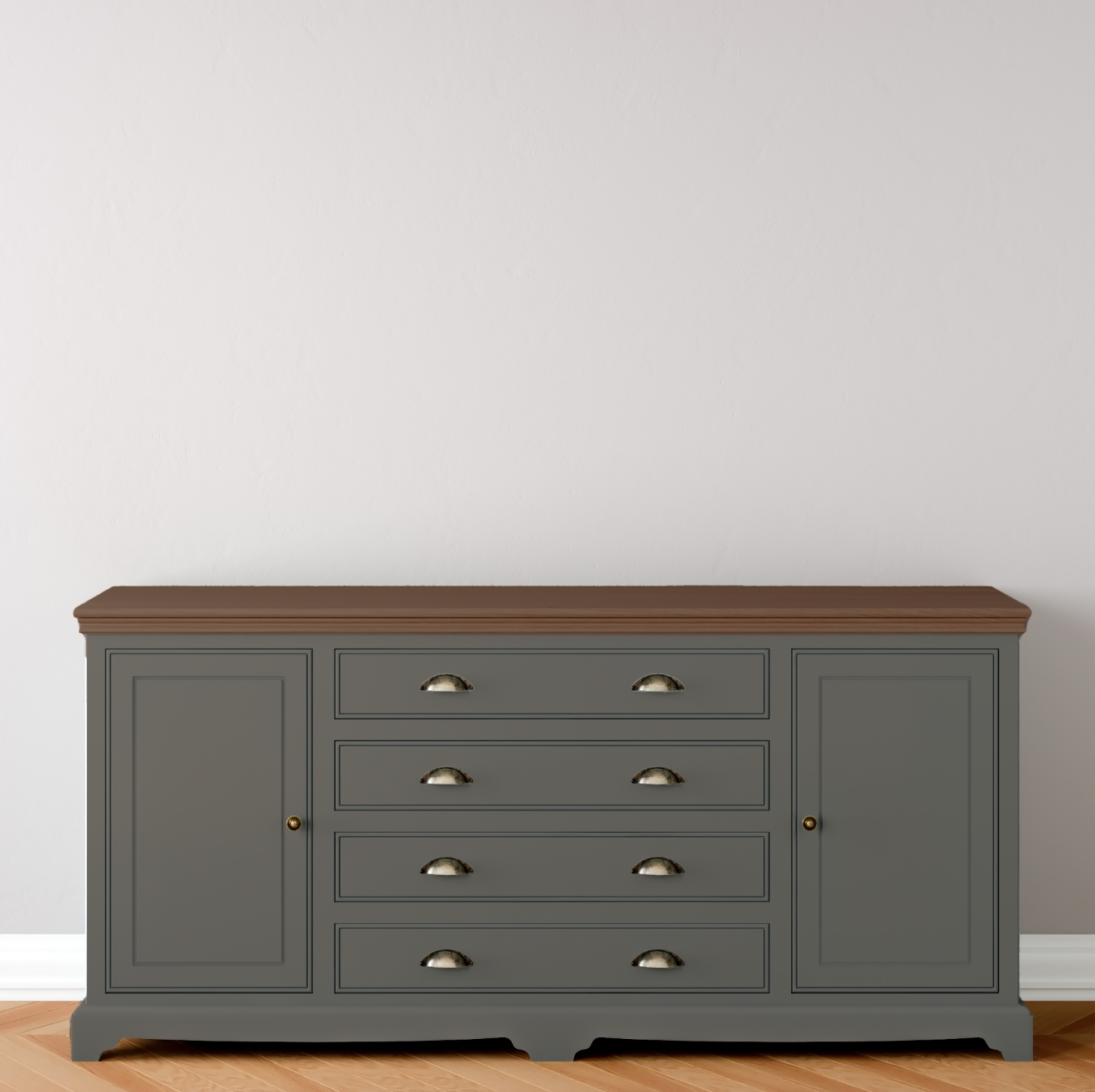 Inspiration Extra Wide 2 Door 4 Drawer Sideboard