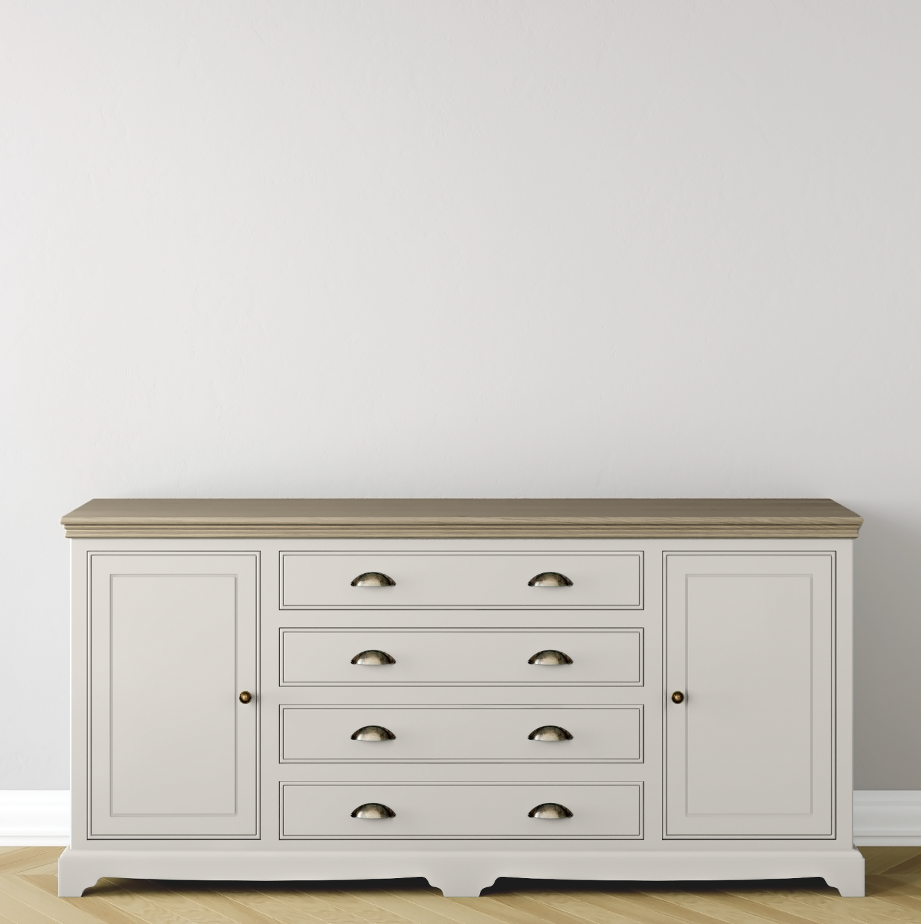 Inspiration Extra Wide 2 Door 4 Drawer Sideboard