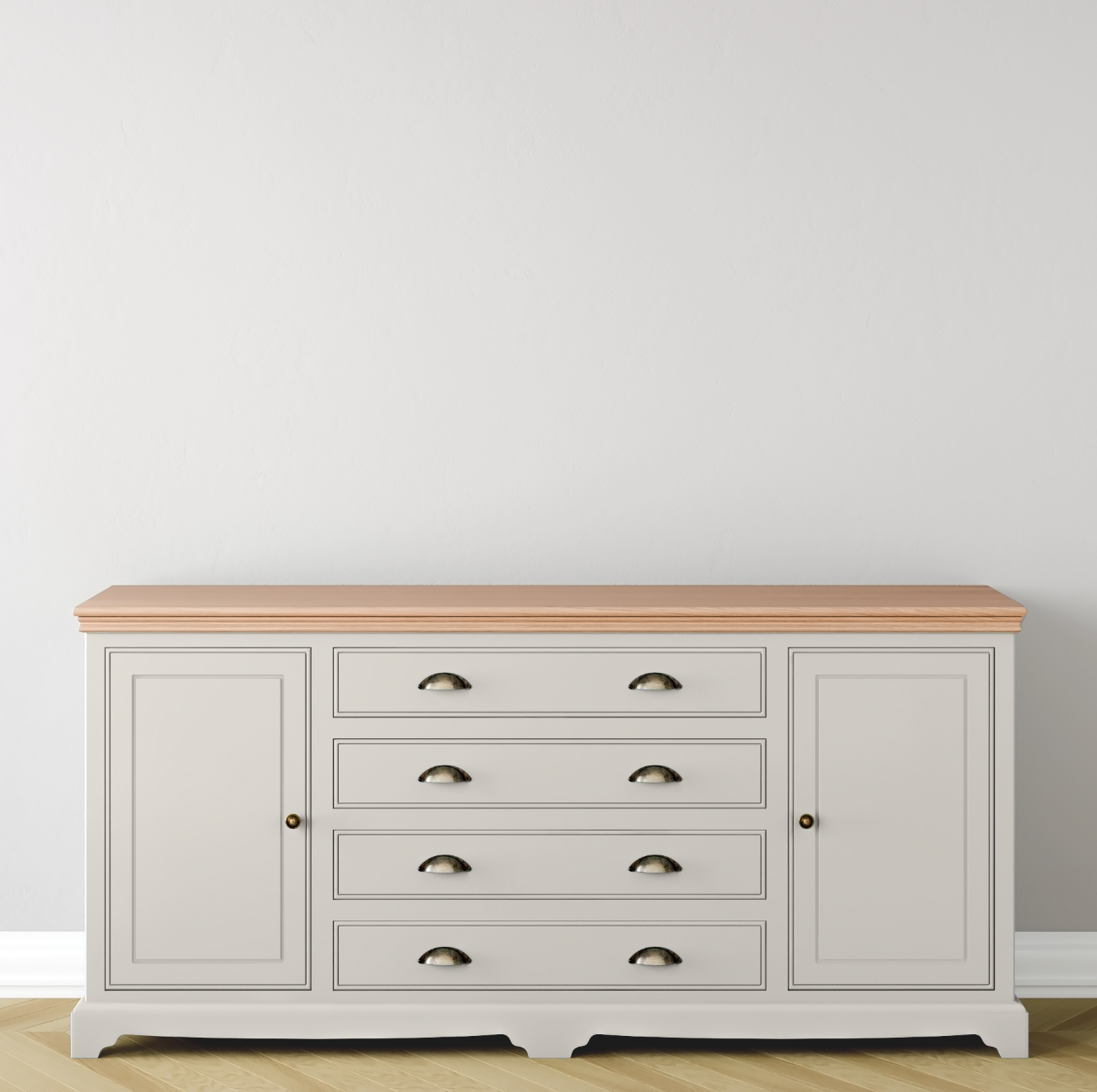 Inspiration Extra Wide 2 Door 4 Drawer Sideboard