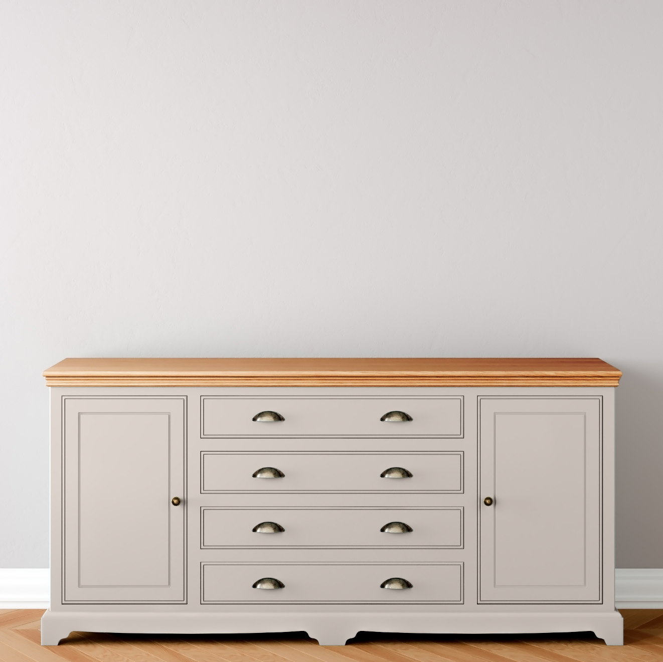 Inspiration Extra Wide 2 Door 4 Drawer Sideboard