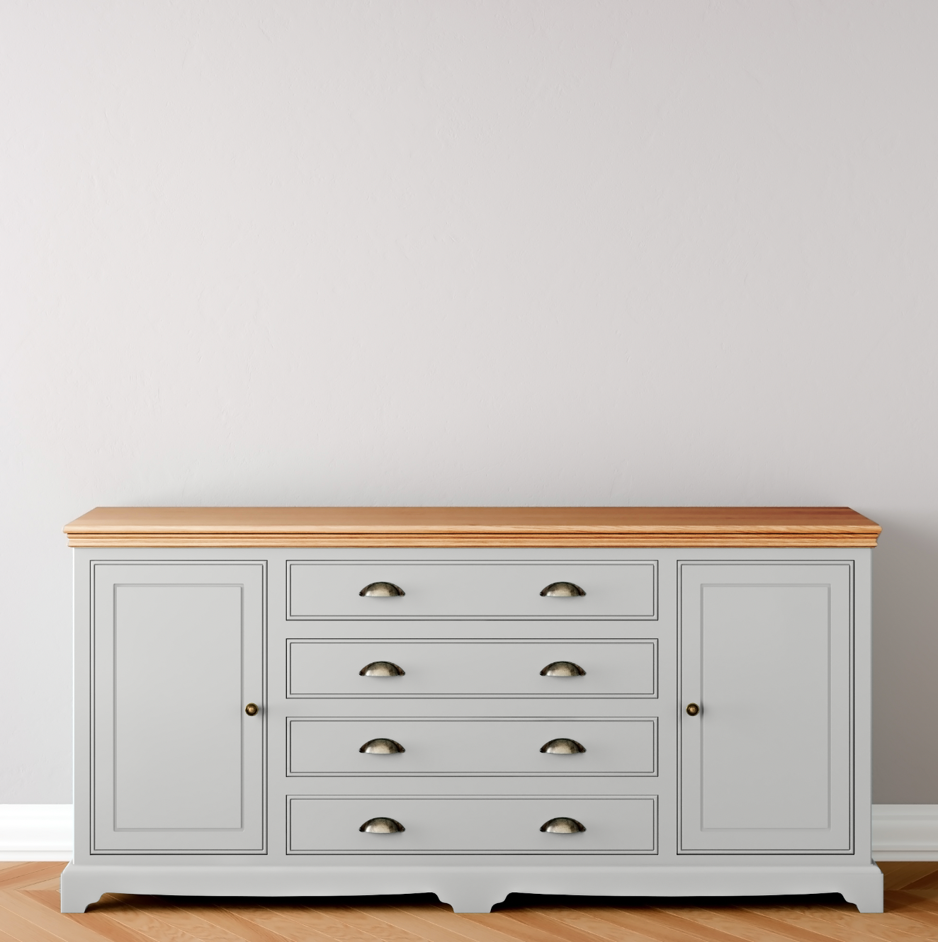 Inspiration Extra Wide 2 Door 4 Drawer Sideboard