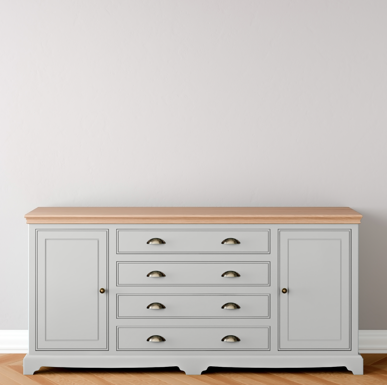 Inspiration Extra Wide 2 Door 4 Drawer Sideboard