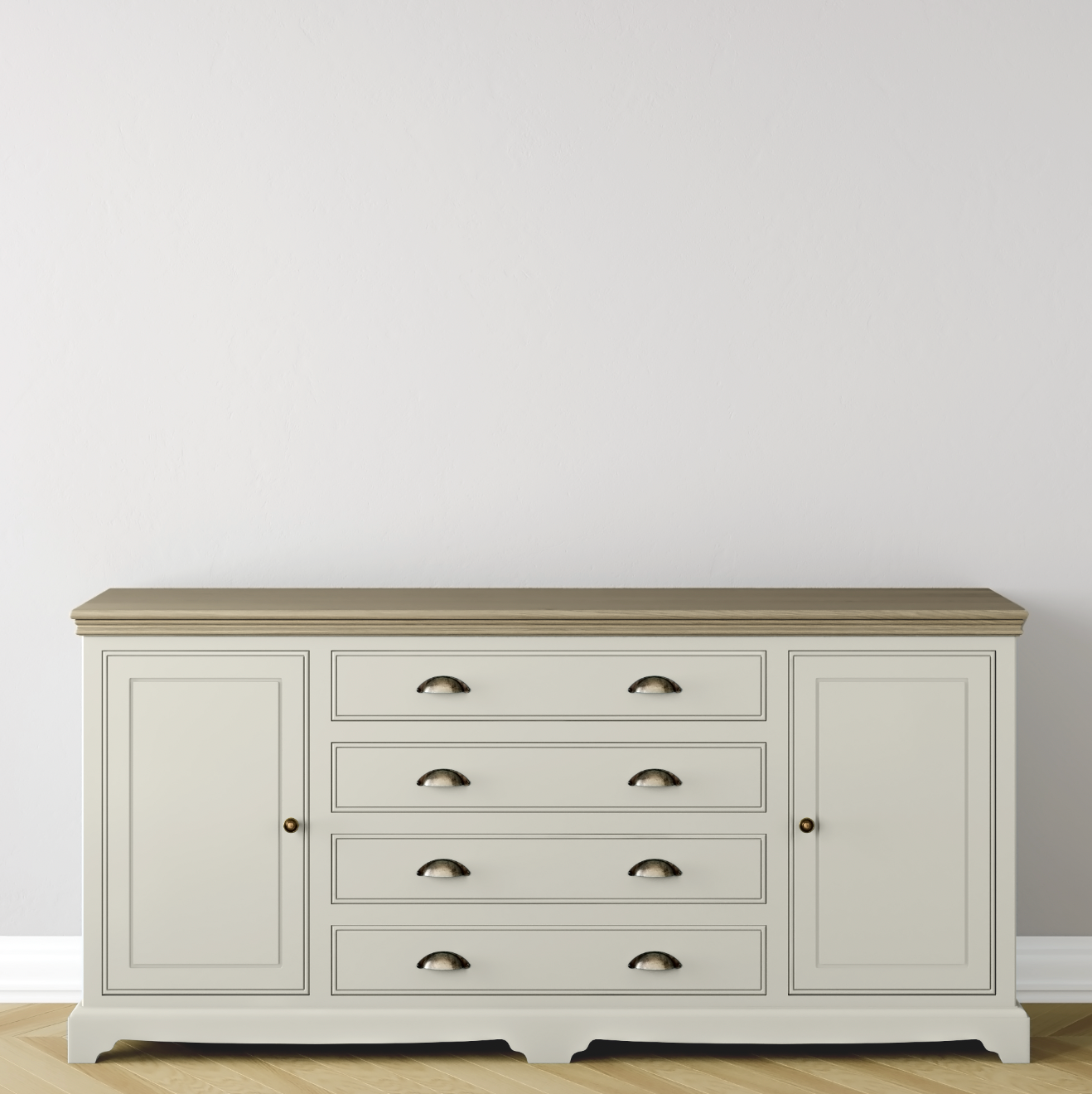Inspiration Extra Wide 2 Door 4 Drawer Sideboard