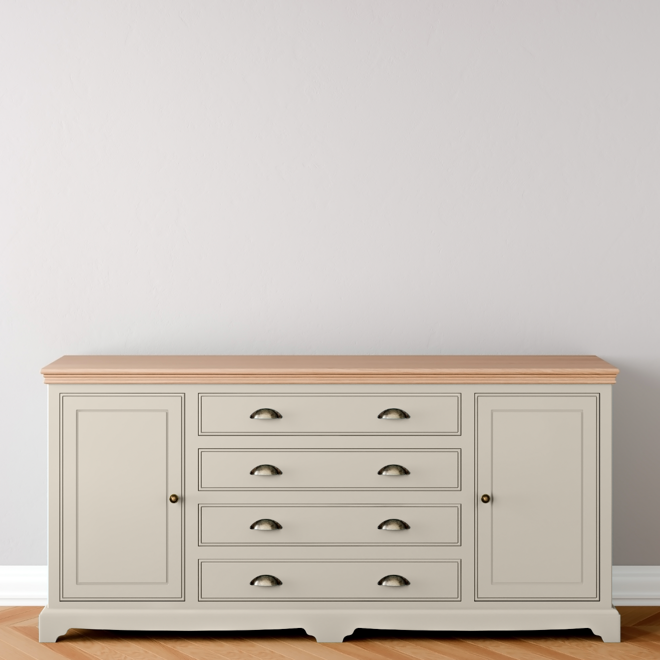 Inspiration Extra Wide 2 Door 4 Drawer Sideboard