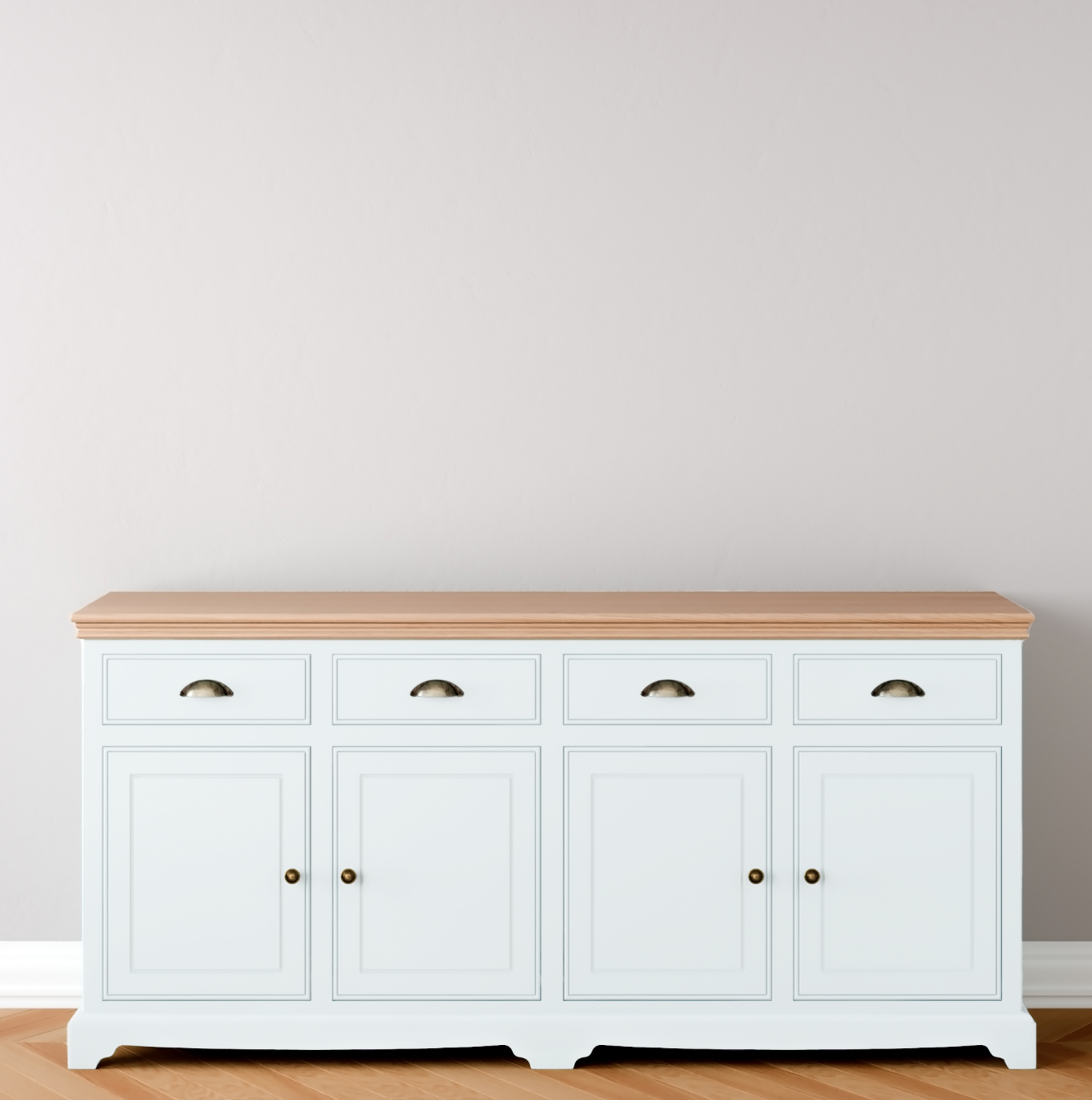 Inspiration Extra Wide 4 Door 4 Drawer Sideboard