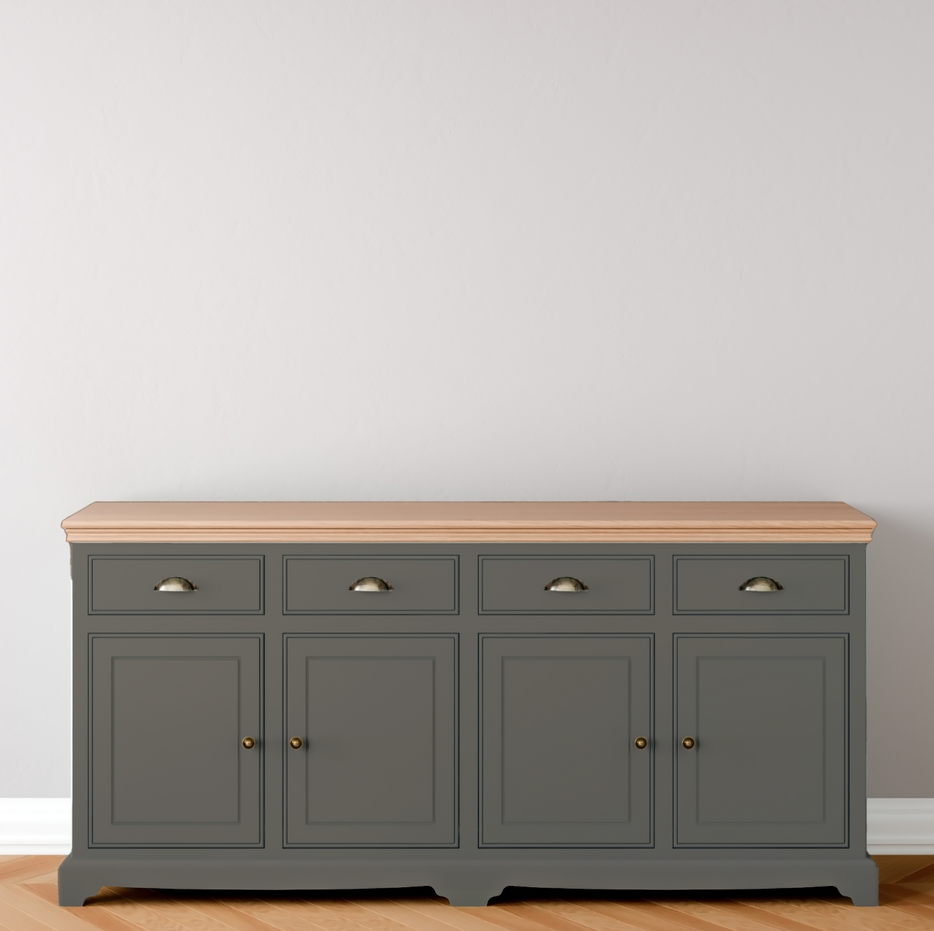 Inspiration Extra Wide 4 Door 4 Drawer Sideboard