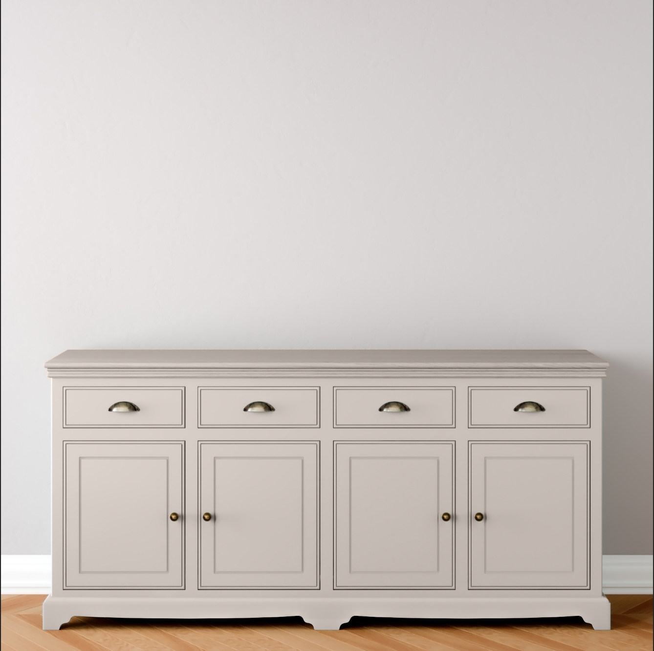Inspiration Extra Wide 4 Door 4 Drawer Sideboard