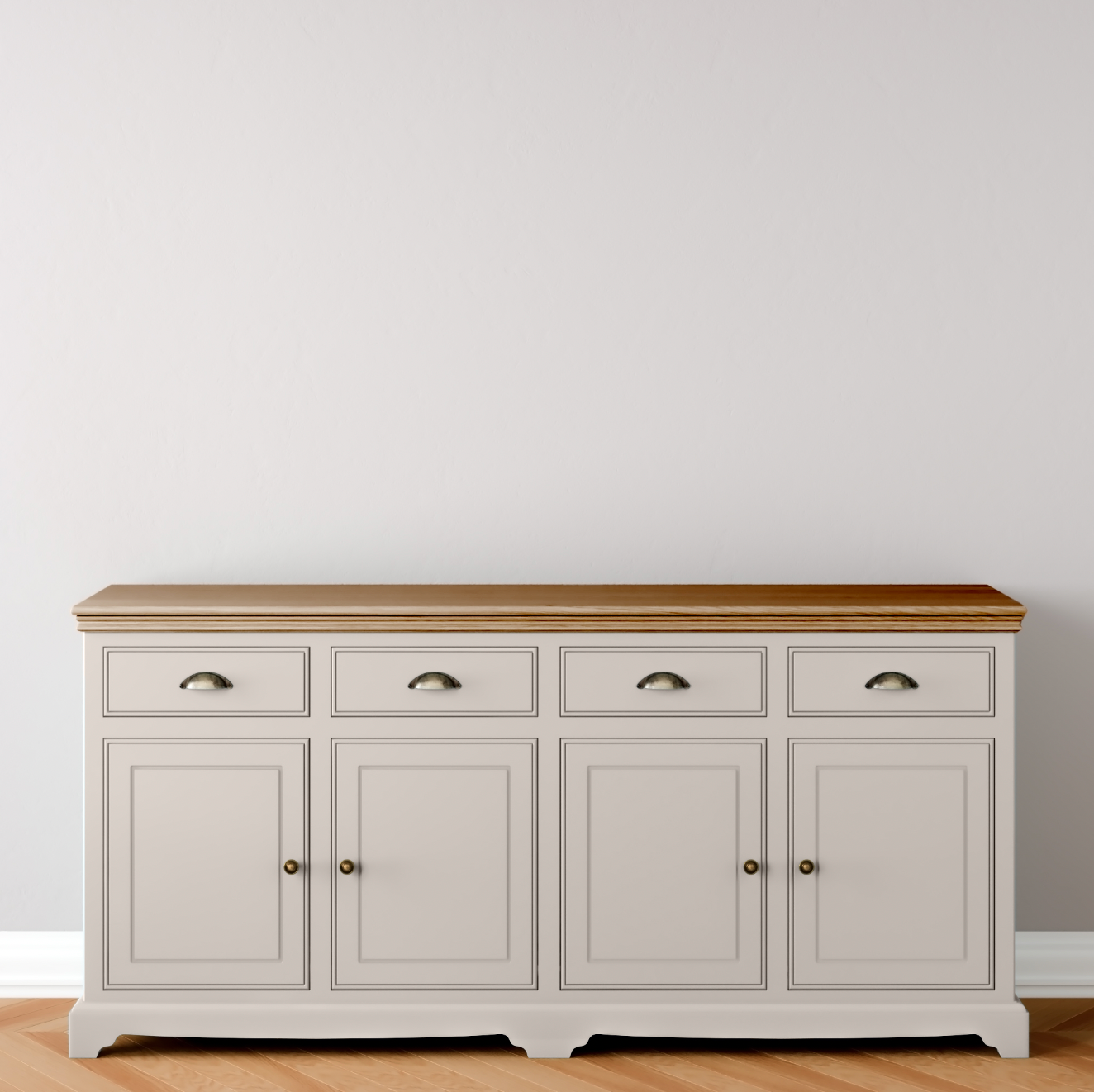 Inspiration Extra Wide 4 Door 4 Drawer Sideboard