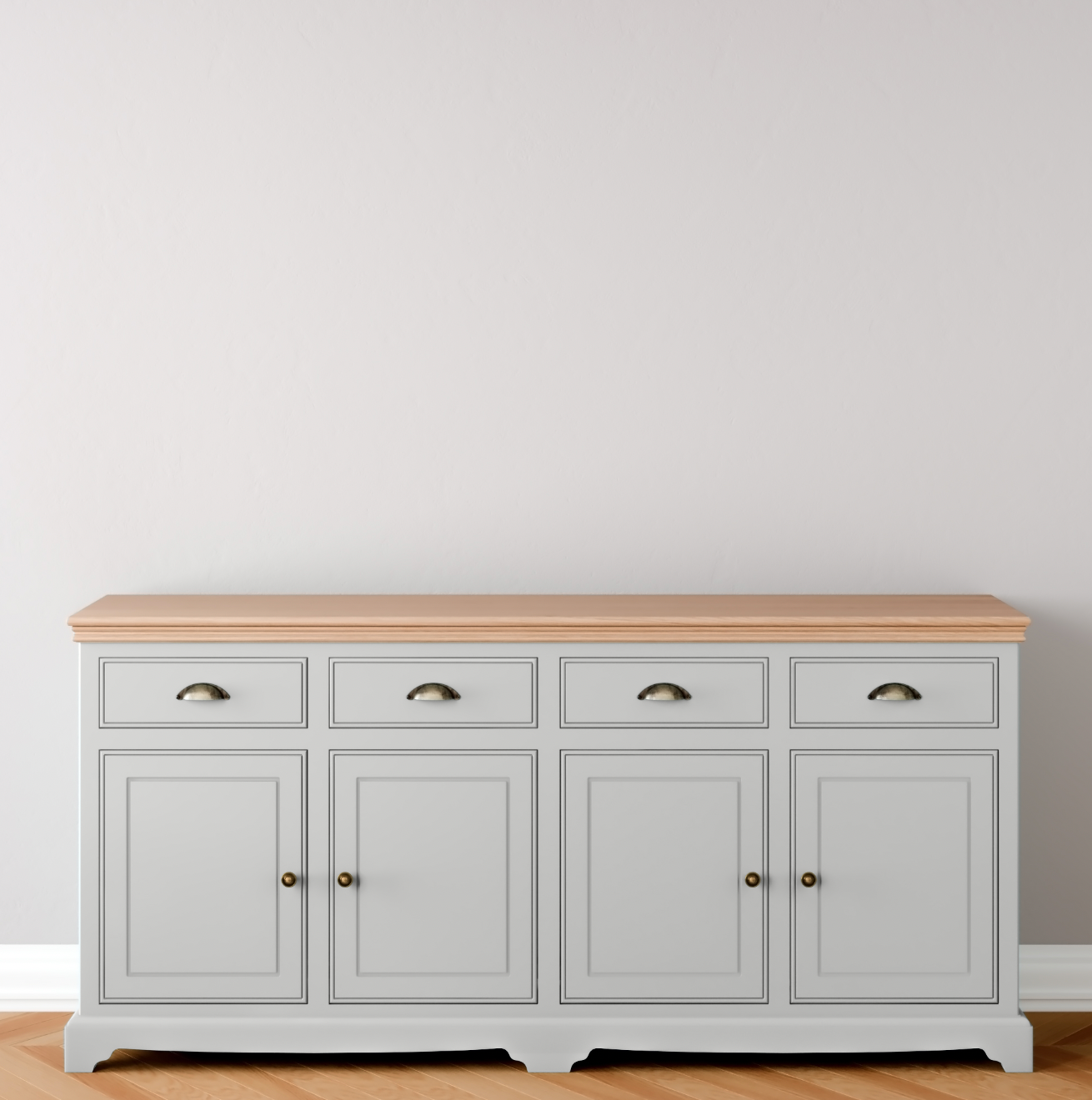 Inspiration Extra Wide 4 Door 4 Drawer Sideboard