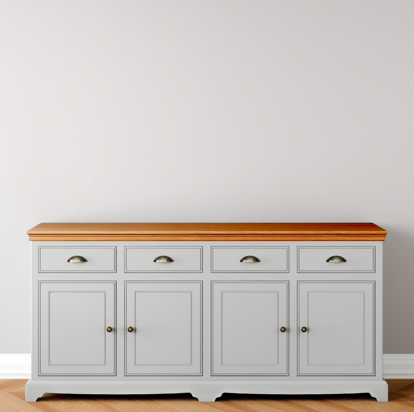 Inspiration Extra Wide 4 Door 4 Drawer Sideboard