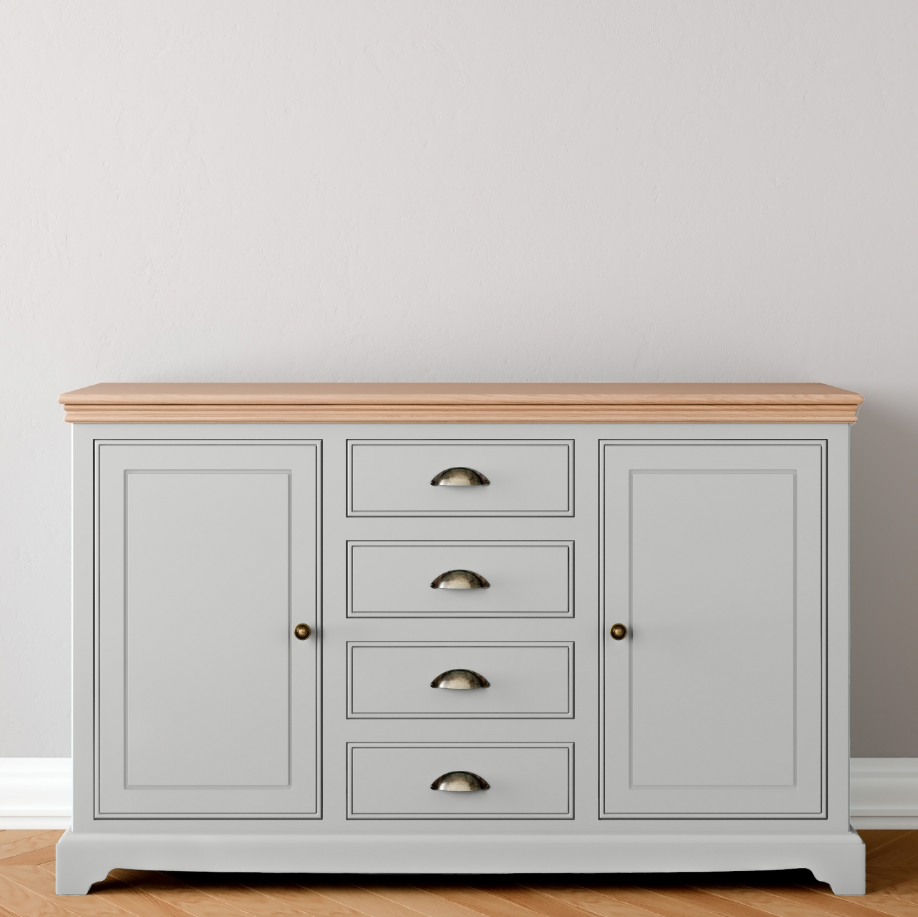 Inspiration 2 door 4 drawer sideboard