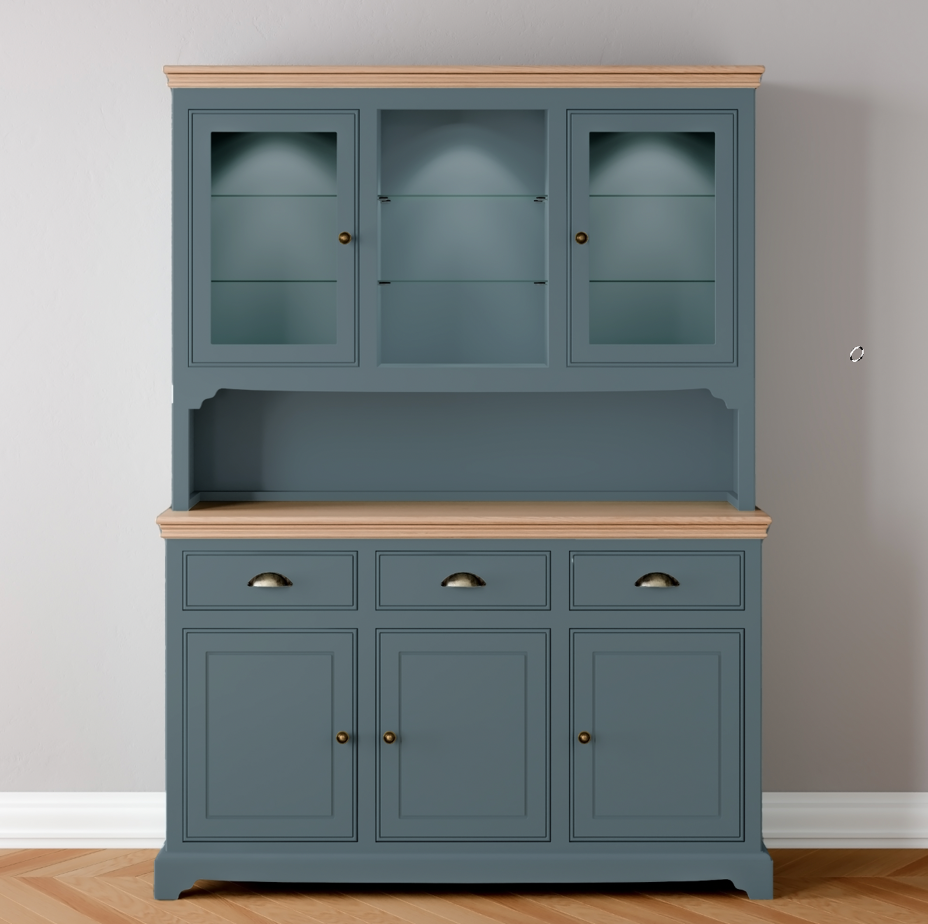 Medium Half Glazed door Dresser