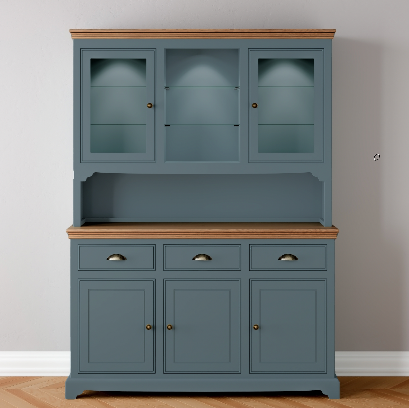 Medium Half Glazed door Dresser