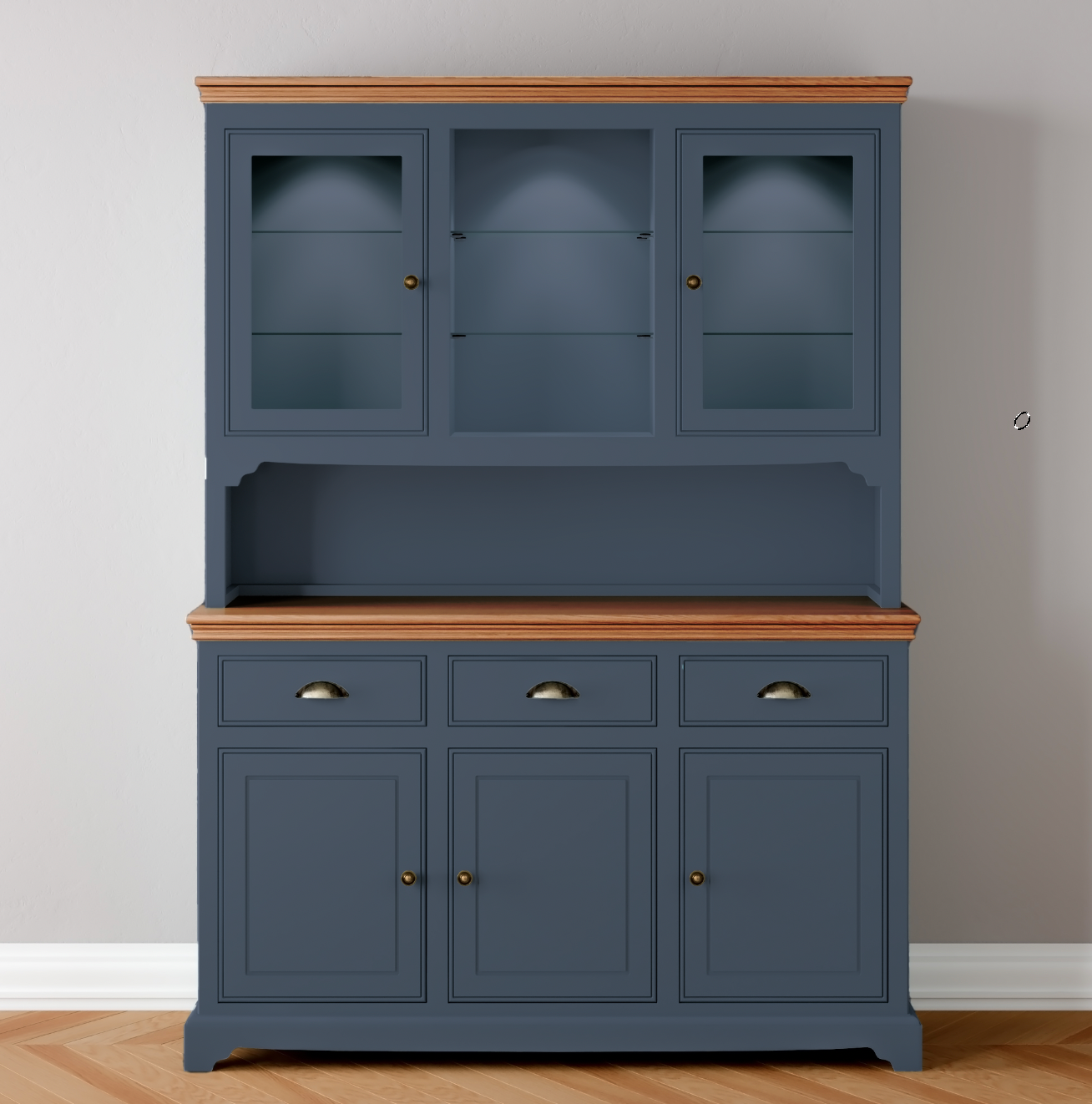 Medium Half Glazed door Dresser