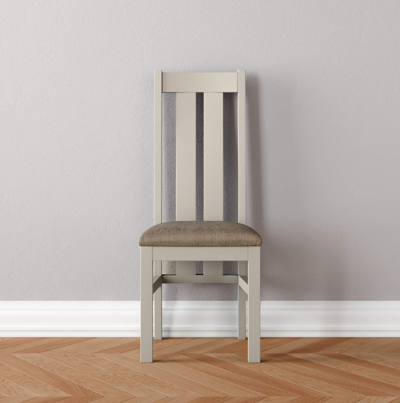 Twin Slat Back Chair