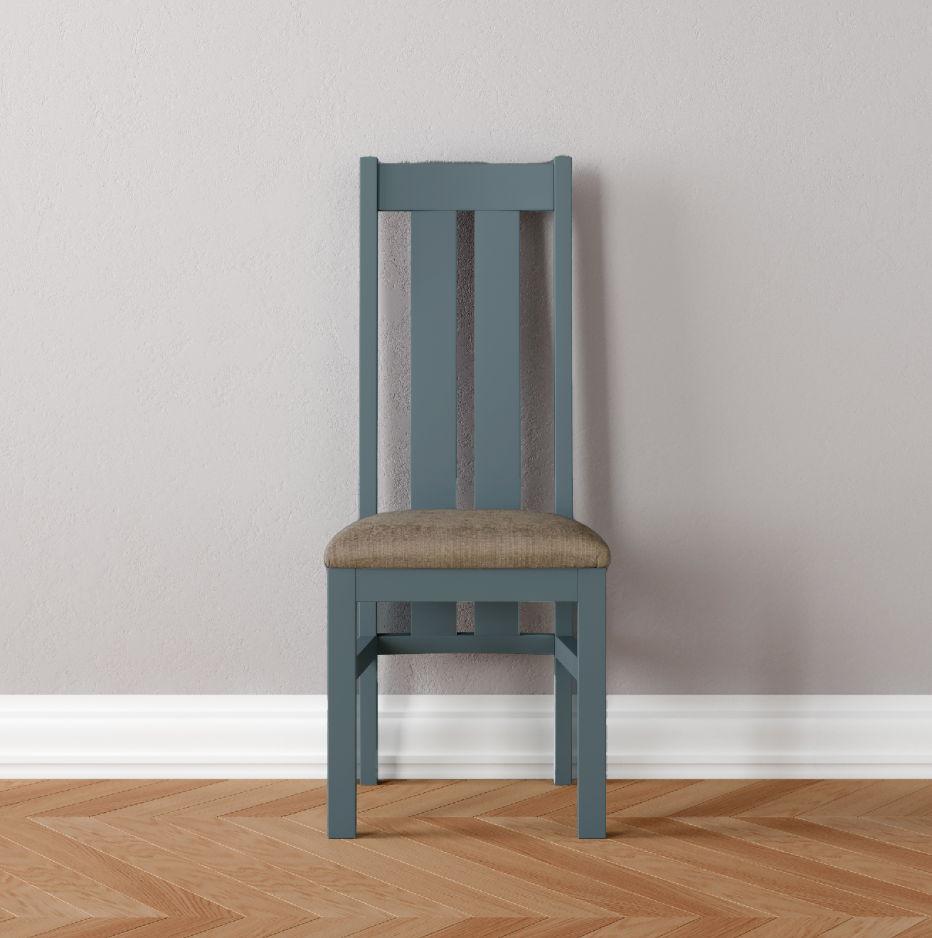 Twin Slat Back Chair