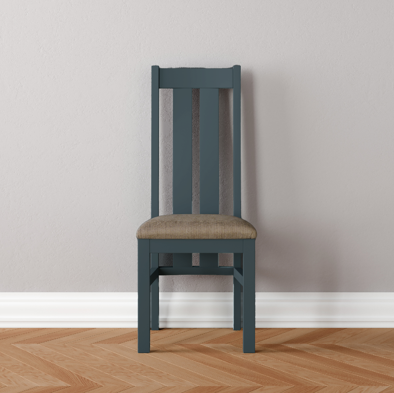 Twin Slat Back Chair