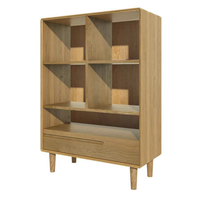 Homestyle GB Scandic Oak Small Bookcase