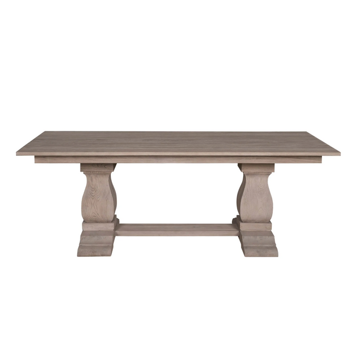 180cm Sofia Twin Pod Dining Table – All Rustic Brown