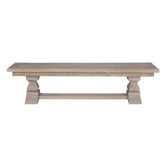 220cm Sofia Dining Bench – All Rustic Brown