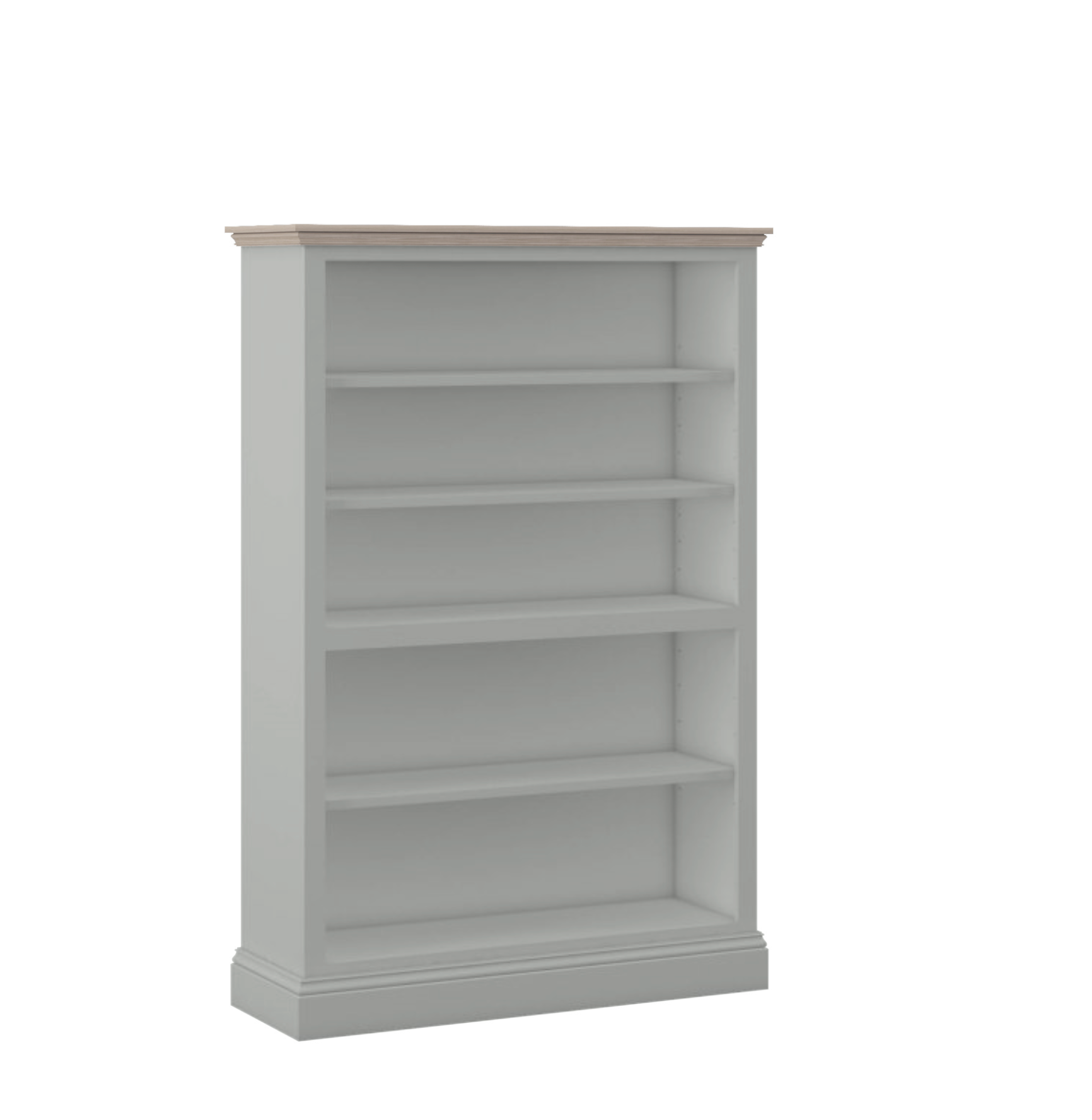 Island Breeze Medium Open Bookcase 660mm width