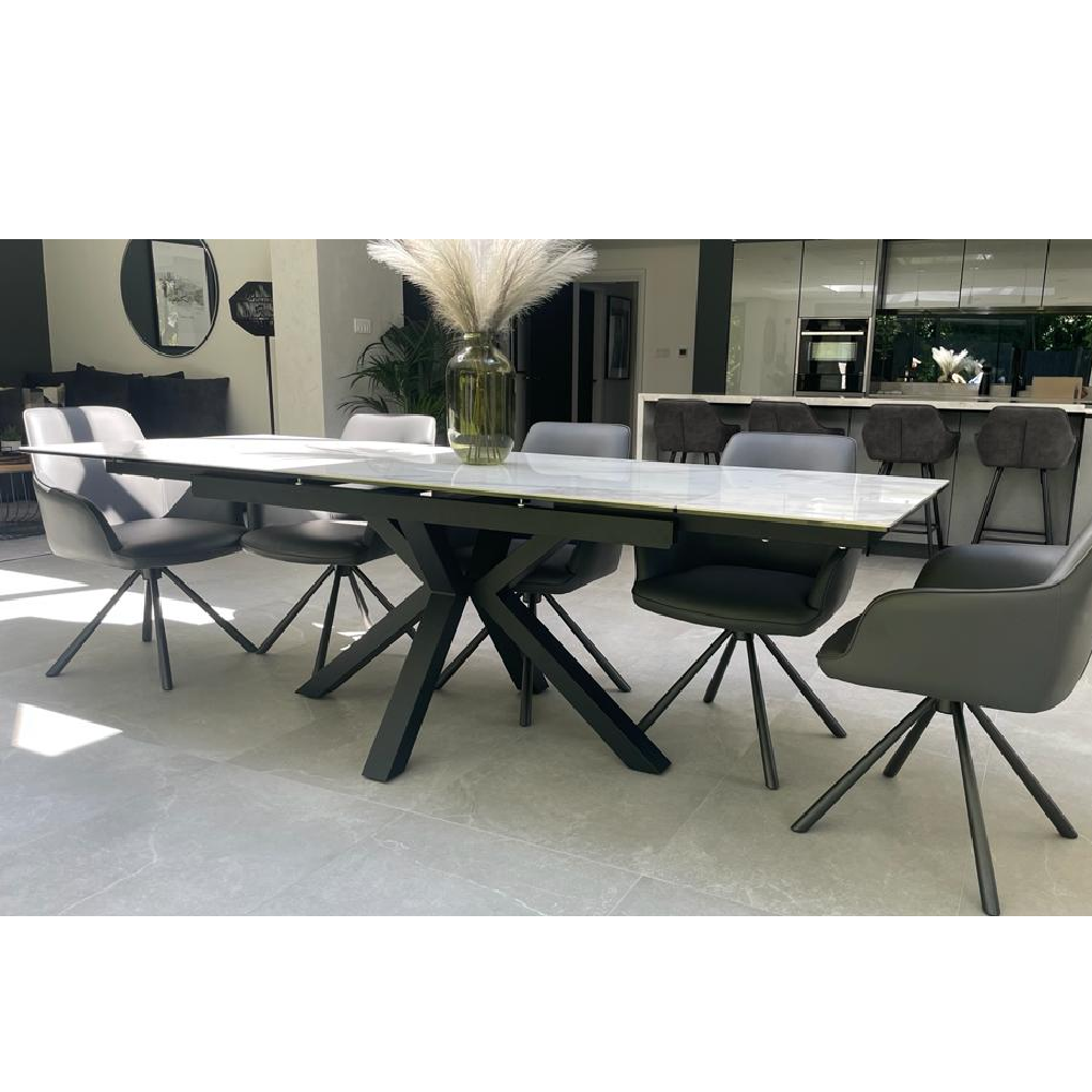 Amari Big Ext Table - WHITE New