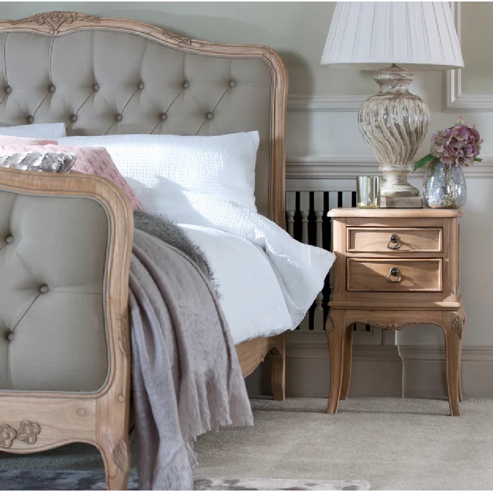 Limoges 2 Drawer Bedside