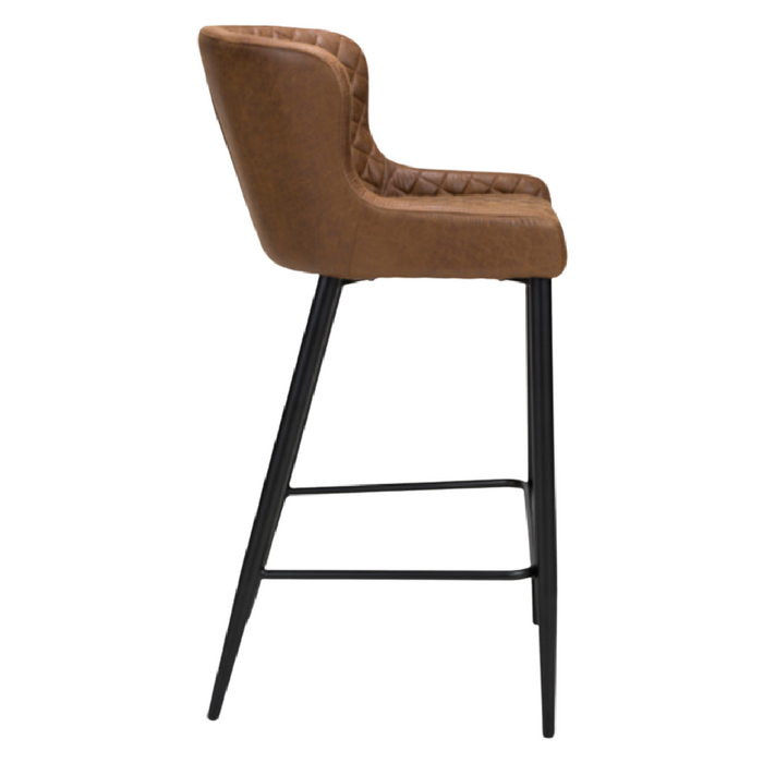 Charlie Faux Leather  Bar Chair