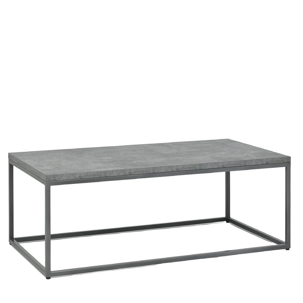 Renzo Zinc & Dark Grey Coffee Table