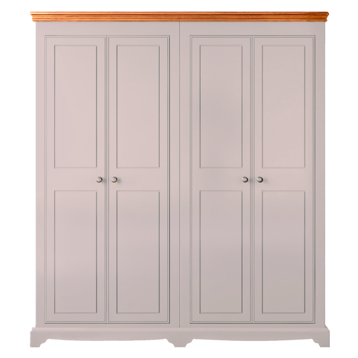 Inspiration Painted 4 Door Wardrobe