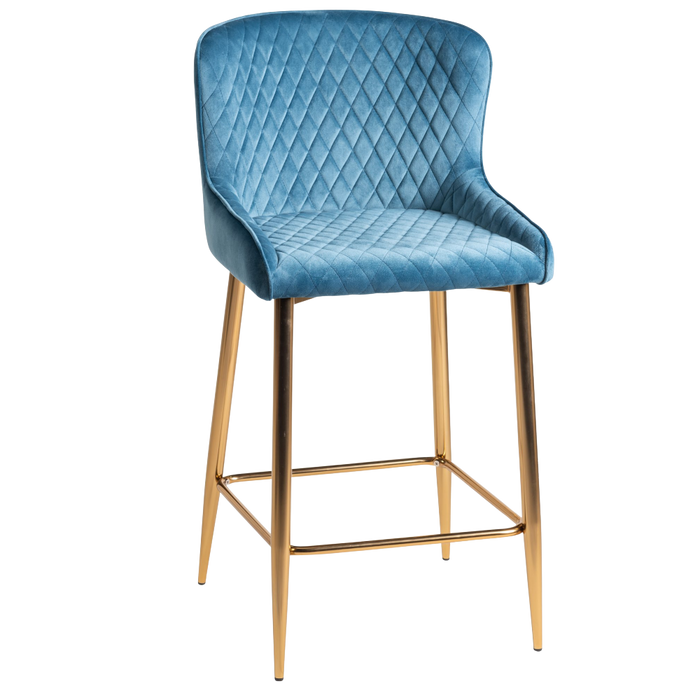 Cezanne Bar Stools- Fabric Chairs (4 colour options)
