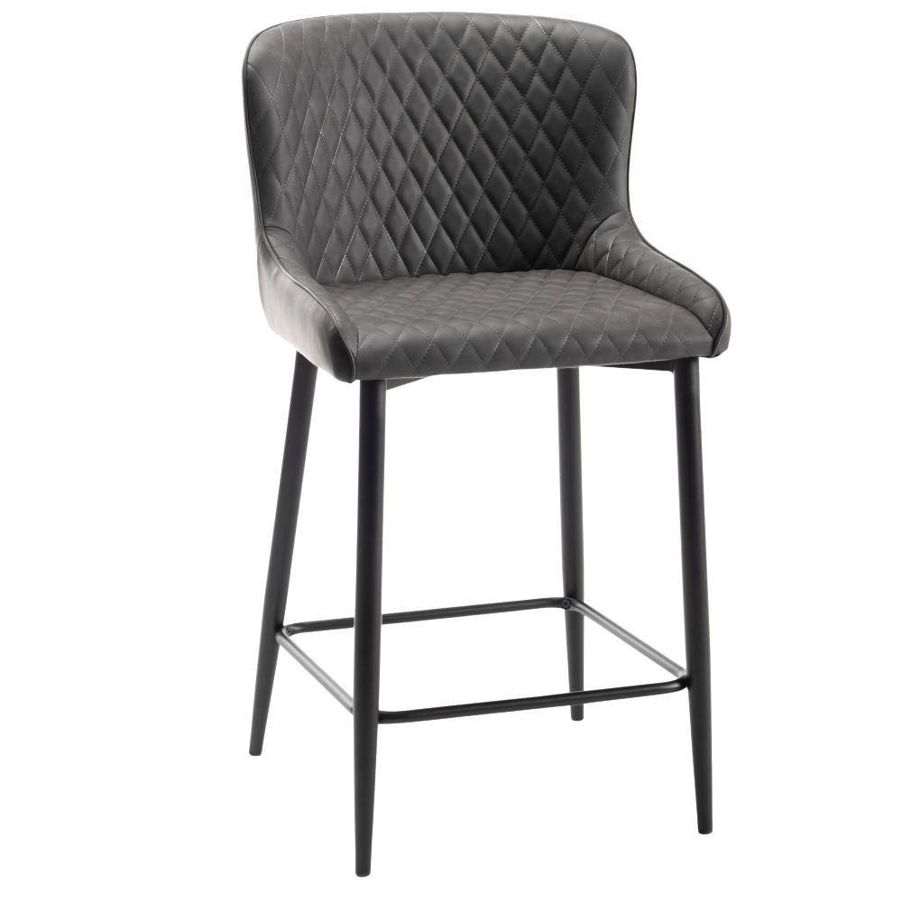 Cezanne Bar Stools- Fabric Chairs (4 colour options)