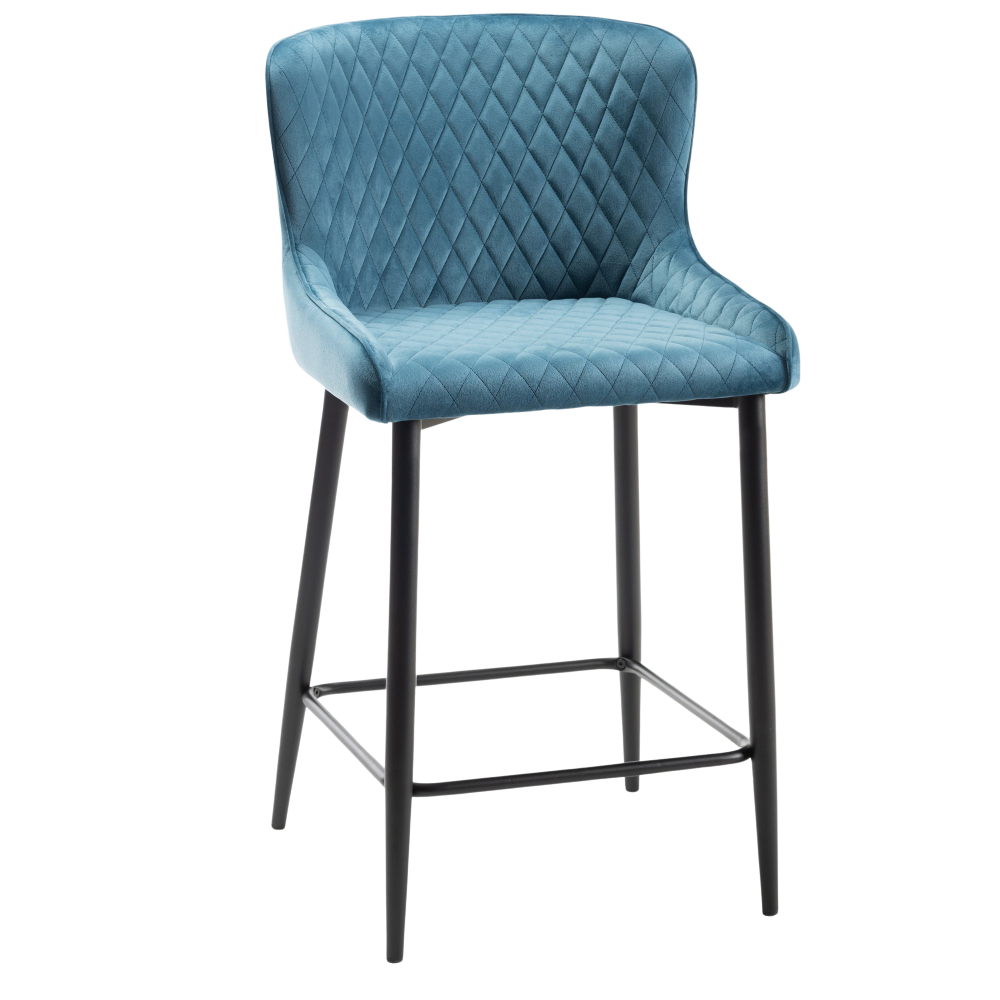 Cezanne Bar Stools- Fabric Chairs (4 colour options)