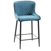 Cezanne Bar Stools- Fabric Chairs (4 colour options)